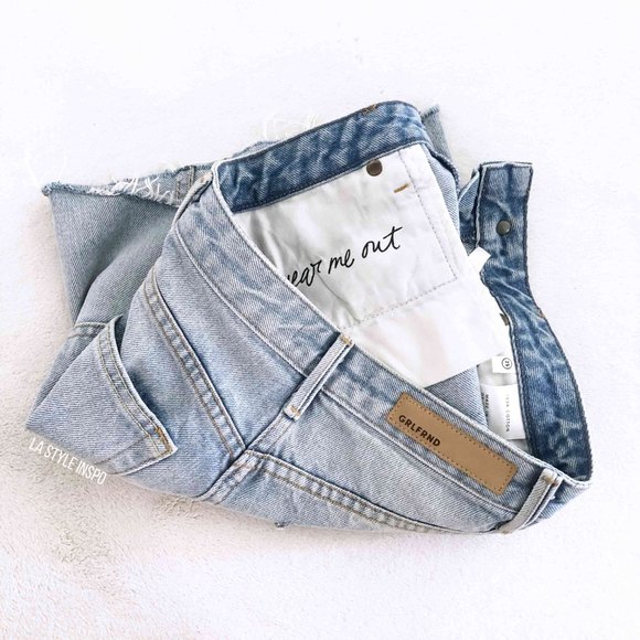 GRLFRND Denim Skirt Eva Size 25 - Picture 5 of 6